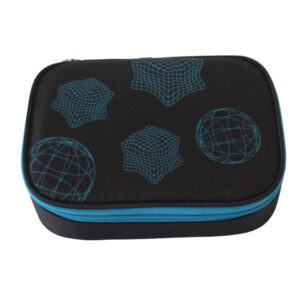 Schüleretui Retro Futurism oval, groß