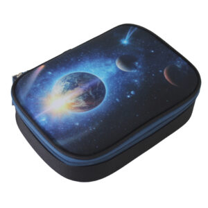 Schüleretui Weltraum oval, groß
