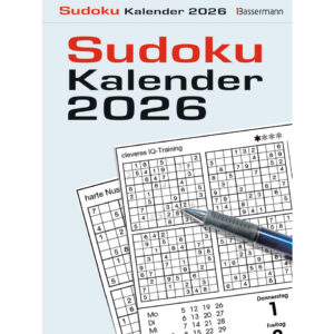 Abreißkalender Sudoku - 16,5 x 22 cm, 400 Seiten