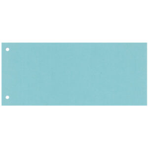 Trennsteifen, 10,5x24cm, 160g/m², 100 Stück, Karton, blau