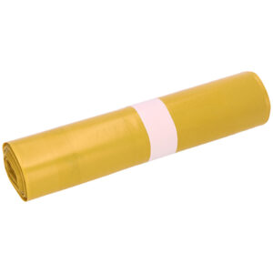 Abfallsack Recycling, 120L, 25 Stück, gelb
