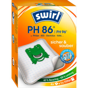 Staubsaugerbeutel - 4 Stück, PH86/E82 Microporen