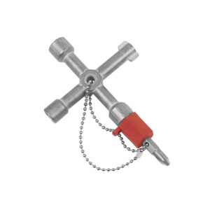 Mini-Kreuzschlüssel mit Kette