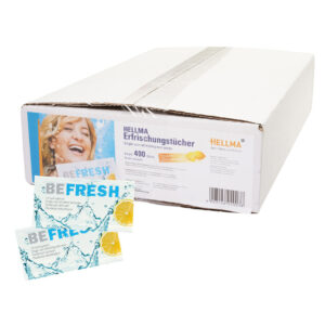 Erfrischungstücher BE FRESH - 400 Stück