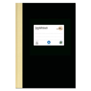 Geschäftsbuch - A4, 96 Blatt, 80g/qm, 9 mm liniert