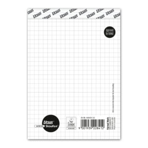 Notizblock - A6, 48 Blatt, 60 g/qm, kariert