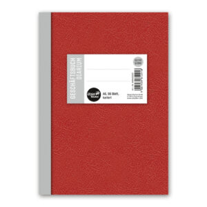 Geschäftsbuch - A6, 96 Blatt, 70g/qm, 5 mm kariert