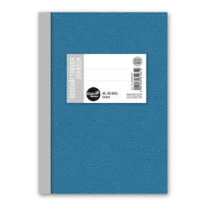 Geschäftsbuch - A6, 96 Blatt, 70g/qm, 8 mm liniert