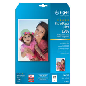 Inkjet Fotopapier Ultra - A4, hochglänzend, 190 g/qm, 20 Blatt