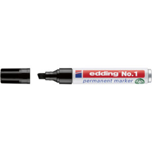 No.1 Permanentmarker - nachfüllbar, 1 - 5 mm, schwarz