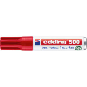 500 Permanentmarker - 2 - 7 mm, rot, nachfüllbar