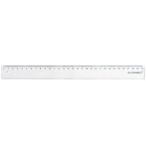 Lineal Plastik - 30 cm, transparent