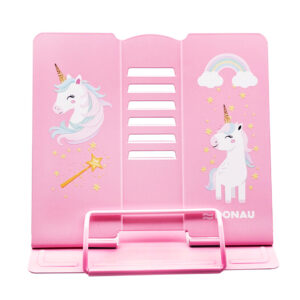 Leseständer Metall Einhorn rosa