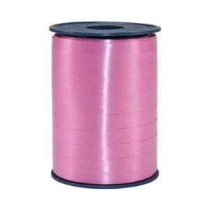 Ringelband - 10 mm x 250 m, rosa