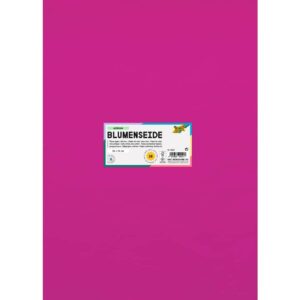 Blumenseide - 50 x 70 cm, 26 Bogen, altrosa