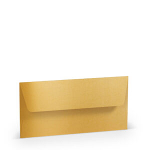 Briefhülle Paperado - DL, 100 g/qm, gold metallic