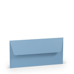 Briefhülle Paperado - DL, 100 g/qm, dunkelblau gerippt, Seidenfutter