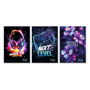 Schülerkalender Planer 2025/26, A5, 160 Seiten, Motiv sortiert