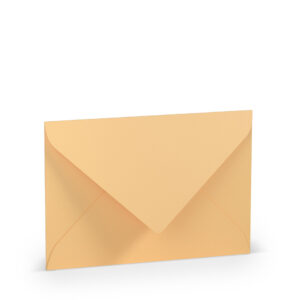 Briefhülle Paperado - B6, 100 g/qm, melon gerippt, Seidenfutter