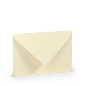 Briefhülle Paperado - C6, 100 g/qm, chamois gerippt, Seidenfutter