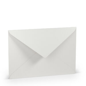 Briefhülle Paperado - C5, 100 g/qm, eisgrau gerippt, Seidenfutter