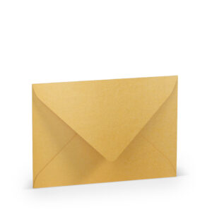 Briefhülle Paperado - C6, 120 g/qm, gold metallic
