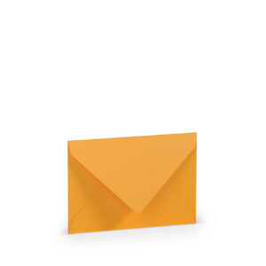 Briefhülle Paperado - C7, 100 g/qm, ocker gerippt, Seidenfutter