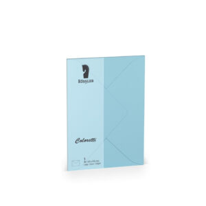 Coloretti Briefumschläge - B6, 5 Stück, himmelblau