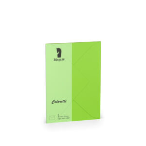 Coloretti Briefumschläge - B6, 5 Stück, hellgrün