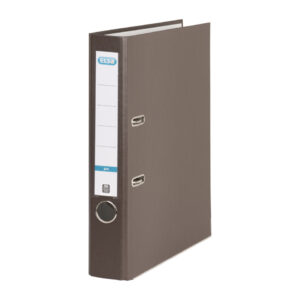 Ordner smart Pro PP/Papier, mit auswechselbarem Rückenschild, Rückenbreite 5 cm, braun
