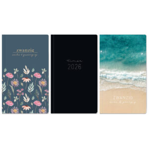 Monatskalender Pocket slim 2026 A6+, 64 Seiten, Motiv sortiert