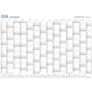 Jahresplaner Lumocolor - 84 x 60 cm, inkl. Folienstift