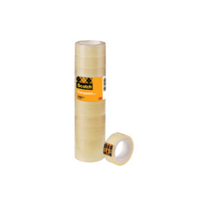 Klebeband Transparent 508, PP, 10 m x 15 mm, 10 Rollen