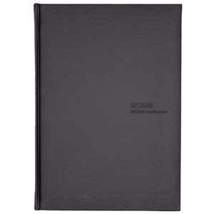 Planungsbuch Praxis-Timer - 21 x 29,7 cm, 1 Tag / 2 Seiten, schwarz