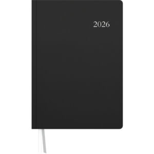 Buchkalender 886 - 1 Tag / 1 Seite, A4, anthrazit