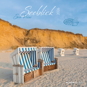 Bildkalender Seeblick - 30 x 60 cm