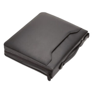 Tagungsmappe AREZZO - A4, Echt Leder, schwarz