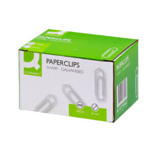 Büroklammern - 26 mm glatt, verzinkt, 1000 Stück