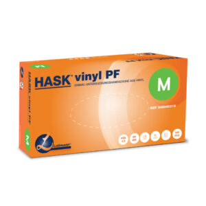 Einmalhandschuhe - Größe M, 100 Stück, Vinyl, weiß