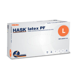 Einmalhandschuhe - Größe L, 100 Stück, Latex, weiß
