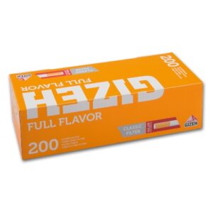 GIZEH Hülsen Gelb Full Flavour 200er