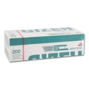 Gizeh Menthol Tip Hülsen 200Stk