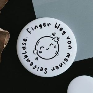 Magnet Finger Weg von meiner Seifenblase