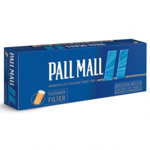 PALL MALL Blue XTRA Hülsen 200er