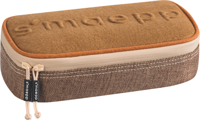 Schlampermäppchen s'maepp XL Felt braun
