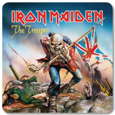 Untersetzer Iron Maiden The Trooper