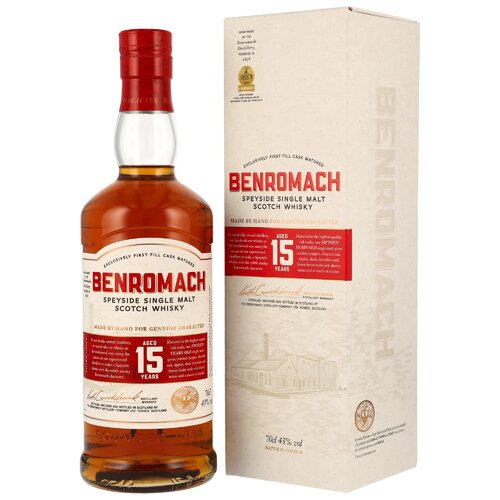 Benromach 15 Jahre 43% Vol. 0,7l