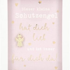 Bilderrahmen mit Spruch 1,9x9x12cm Dieser kleine Schutzengel hat dich...
