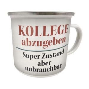 Emaillebecher Kollege