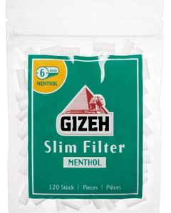 Gizeh Slim Filter Menthol 120Stk